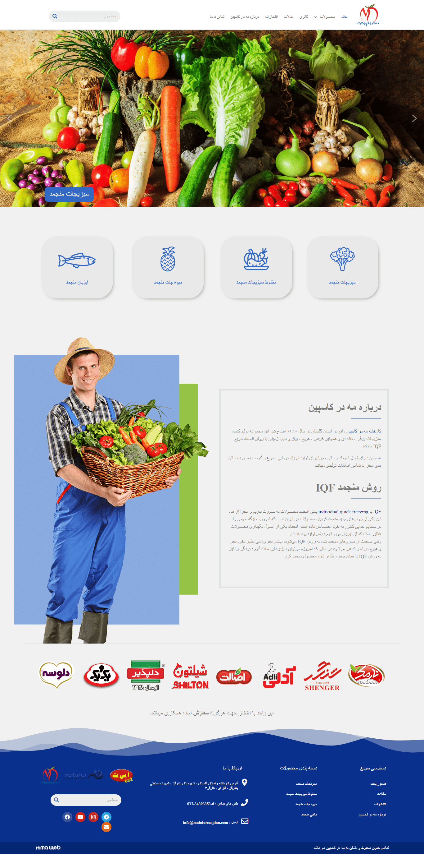 mahdorcaspian web design